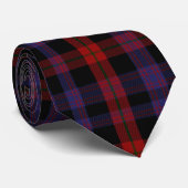 Clan Brown Tartan Pset Stropdas (Opgerold)