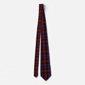Clan Brown Tartan Pset Stropdas (Achterkant)