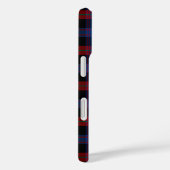 Clan Brown Tartan Royal Blue en Red Pset Case-Mate iPhone Case (Achterkant / Rechts)