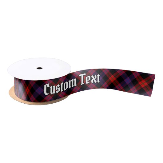 Clan Brown Tartan Satijnen Lint (Spoel)