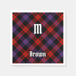 Clan Brown Tartan Servet