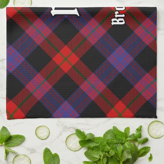 Clan Brown Tartan Theedoek (Gevouwen)