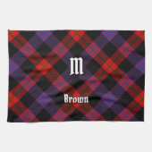 Clan Brown Tartan Theedoek (Horizontaal)