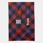 Clan Brown Tartan Theedoek (Verticaal)