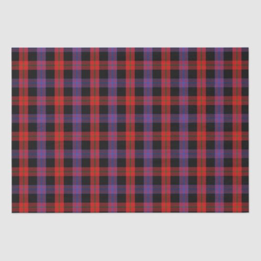 Clan Brown Tartan Tissuepapier (Voorkant)