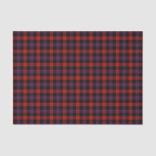 Clan Brown Tartan Tissuepapier (Voorkant)