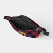 Clan Brown Wapen over Tartan Heuptasje (Open)
