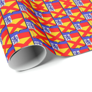 Clan Bruce Coat of Arms Pattern Cadeaupapier