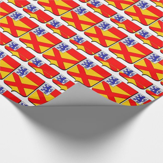 Clan Bruce Coat of Arms Wrapping Paper Cadeaupapier (Hoek)