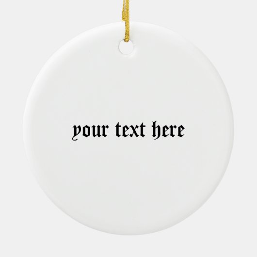 Clan Bruce Crest Badge en Tartan Keramisch Ornament (Achterkant)