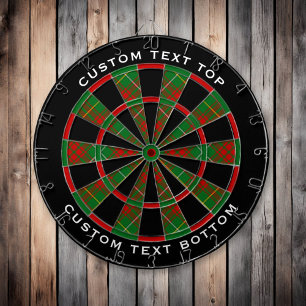 Clan Bruce Hunting Tartan Dartbord