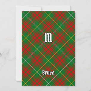 Clan Bruce Hunting Tartan Kaart