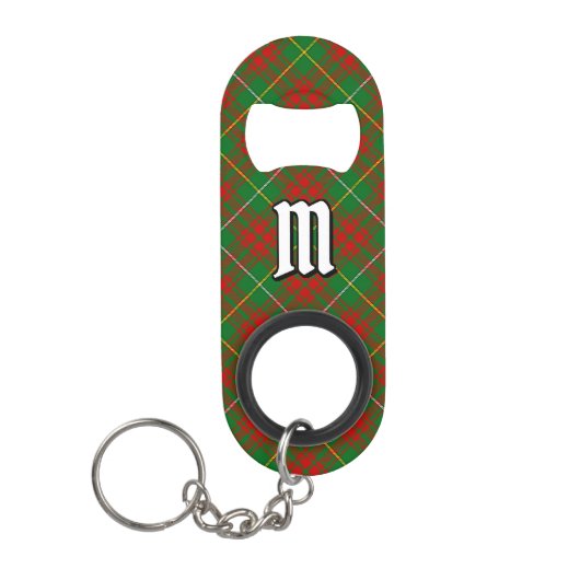 Clan Bruce Hunting Tartan Mini Flessenopener (Voorkant)