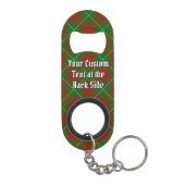 Clan Bruce Hunting Tartan Mini Flessenopener (Achterkant)