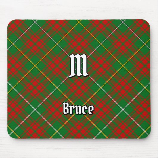 Clan Bruce Hunting Tartan Muismat (Voorkant)