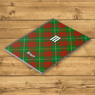 Clan Bruce Hunting Tartan Notitieboek