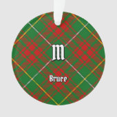 Clan Bruce Hunting Tartan Ornament (voorkant)