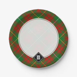 Clan Bruce Hunting Tartan Papieren Bordje