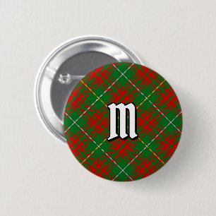 Clan Bruce Hunting Tartan Ronde Button 5,7 Cm