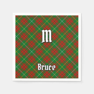 Clan Bruce Hunting Tartan Servet