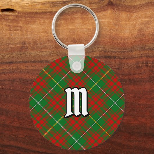 Clan Bruce Hunting Tartan Sleutelhanger (Voorkant)