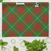 Clan Bruce Hunting Tartan Theedoek (Gevouwen)
