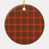 Clan Bruce Modern Badge Tartan Pset Keramisch Ornament (Achterkant)