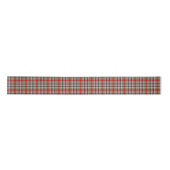 Clan Bruce of Kinnaird Tartan Satijnen Lint (Voorkant)