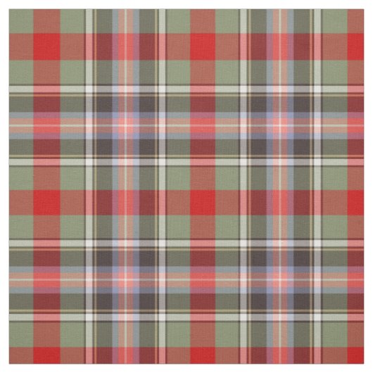 Clan Bruce of Kinnaird Tartan Stof (Swatch)