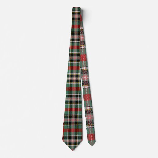 Clan Bruce of Kinnaird Tartan Stropdas (Voorkant)
