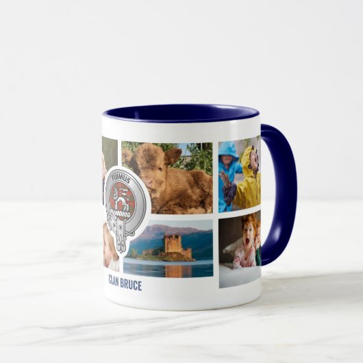 Clan Bruce persoonlijke Mok (Voorkant rechts)