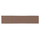 Clan Bruce Red en Brown Reproduction Tartan Korte Tafelloper (Horizontaal)