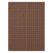 Clan Bruce Red en Brown Weathered Scottish Tartan Tafelkleed (Voorkant)