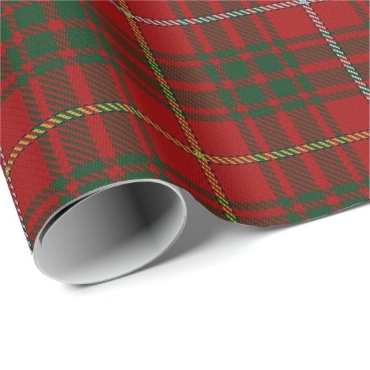 Clan Bruce Scottish Tartan Cadeaupapier (Rol Hoek)