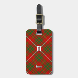 Clan Bruce Tartan Bagagelabel