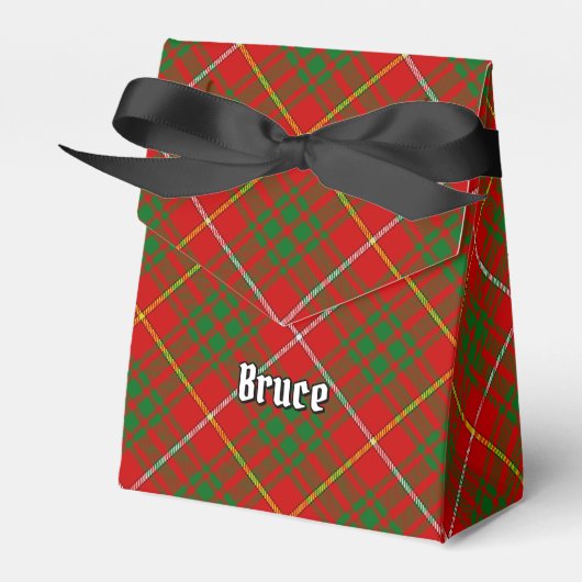 Clan Bruce Tartan Bedankdoosjes (Voorkant Zijde)