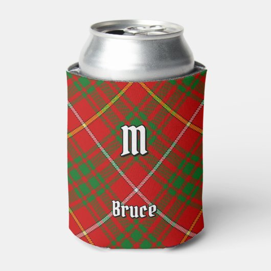 Clan Bruce Tartan Blikjeskoeler (Blikje Voorkant)