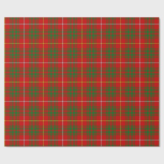 Clan Bruce Tartan Cadeaupapier (Vlak)