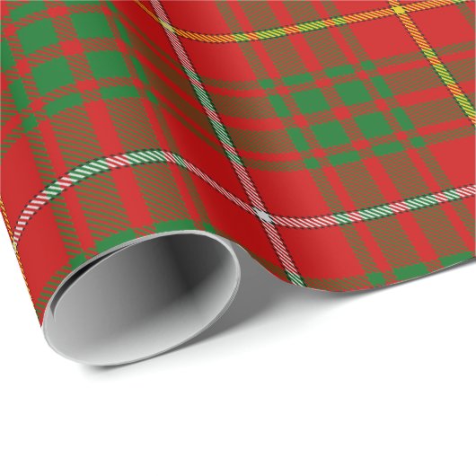 Clan Bruce Tartan Cadeaupapier (Rol Hoek)