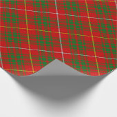 Clan Bruce Tartan Cadeaupapier (Hoek)