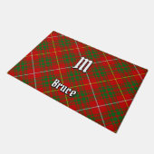 Clan Bruce Tartan Deurmat (Schuin)