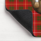 Clan Bruce Tartan en Sporran Muismat (Hoek)