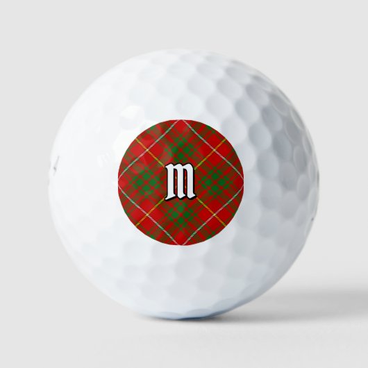 Clan Bruce Tartan Golfballen (Voorkant)