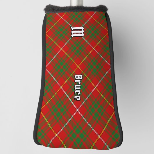 Clan Bruce Tartan Golfheadcover (Draai 90)