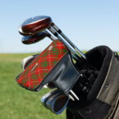 Clan Bruce Tartan Golfheadcover (Insitu)