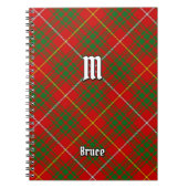 Clan Bruce Tartan Notitieboek (Voorkant)