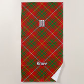 Clan Bruce Tartan Strandlaken (Voorkant)