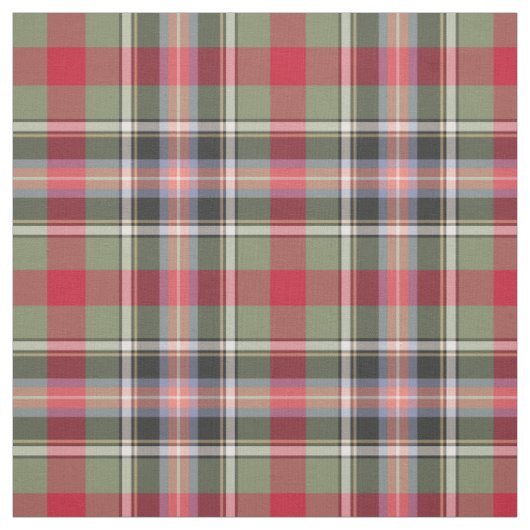 Clan Bruce van Kinnaird Tartan (2) Stof (Swatch)