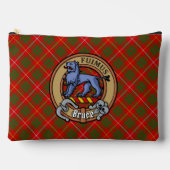 Clan Bruce-wapen boven tartan Etui (Voorkant)