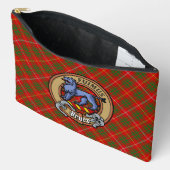 Clan Bruce-wapen boven tartan Etui (Open)